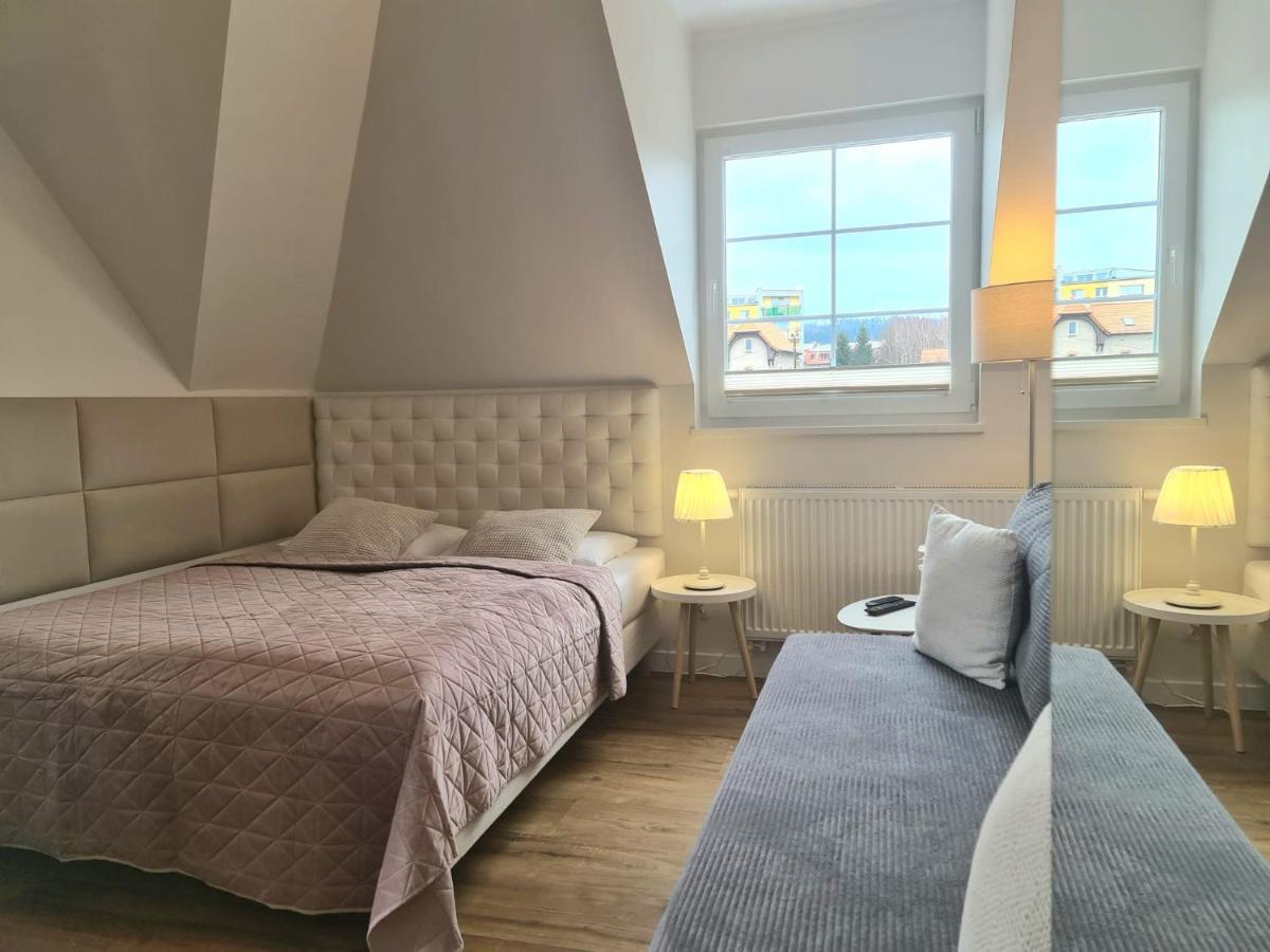 Apartamenty "La Villa" Z Klimatyzacja, Ogrodem, Parkingiem, Blisko Centrum Bad Kudowa Exterior foto